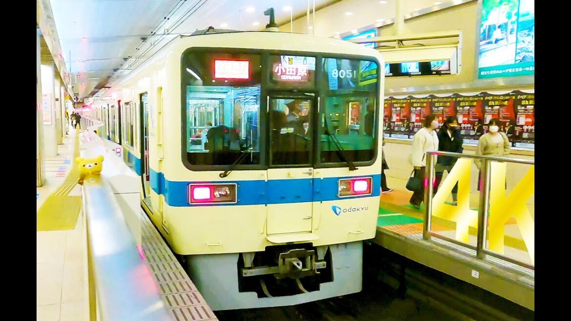 [Car window] From Shimokitazawa to Odawara on the Odakyu Line (4K ASMR non-stop 1 hour 25 minutes)