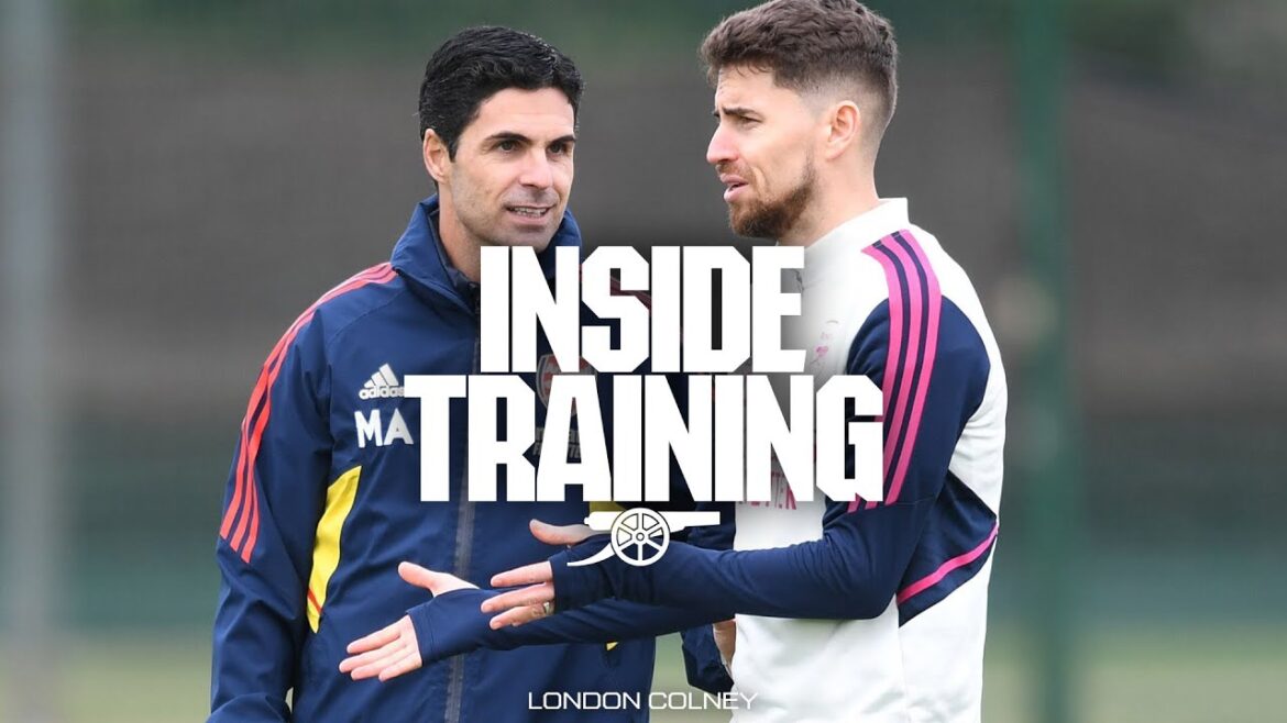 INSIDE TRAINING | New week, same objectives | Leicester City v Arsenal