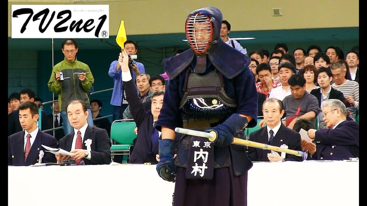 Kendo 内村良一 × 安藤翔 (準決) 全日本剣道選手権2013-1103