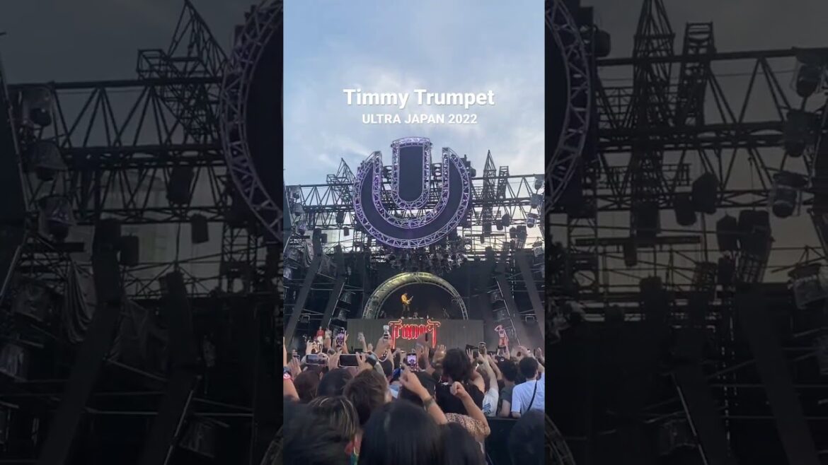 Timmy Trumpet at ULTRA JAPAN 2022 DAY1 ウルトラジャパン ティミートランペット