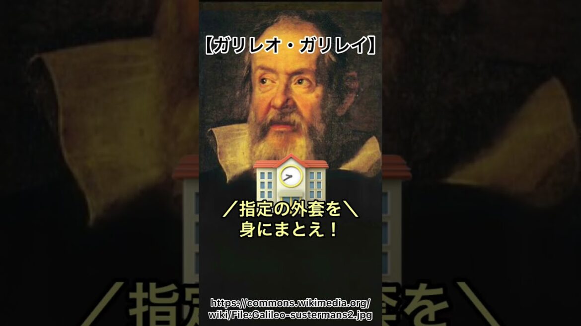 【イカした偉人】ガリレオ・ガリレイ