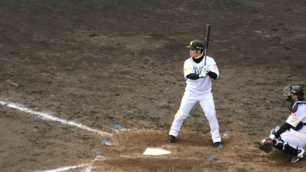 近藤健介vs大津亮介(ドラフト2位)～2023 宮崎春季キャンプ