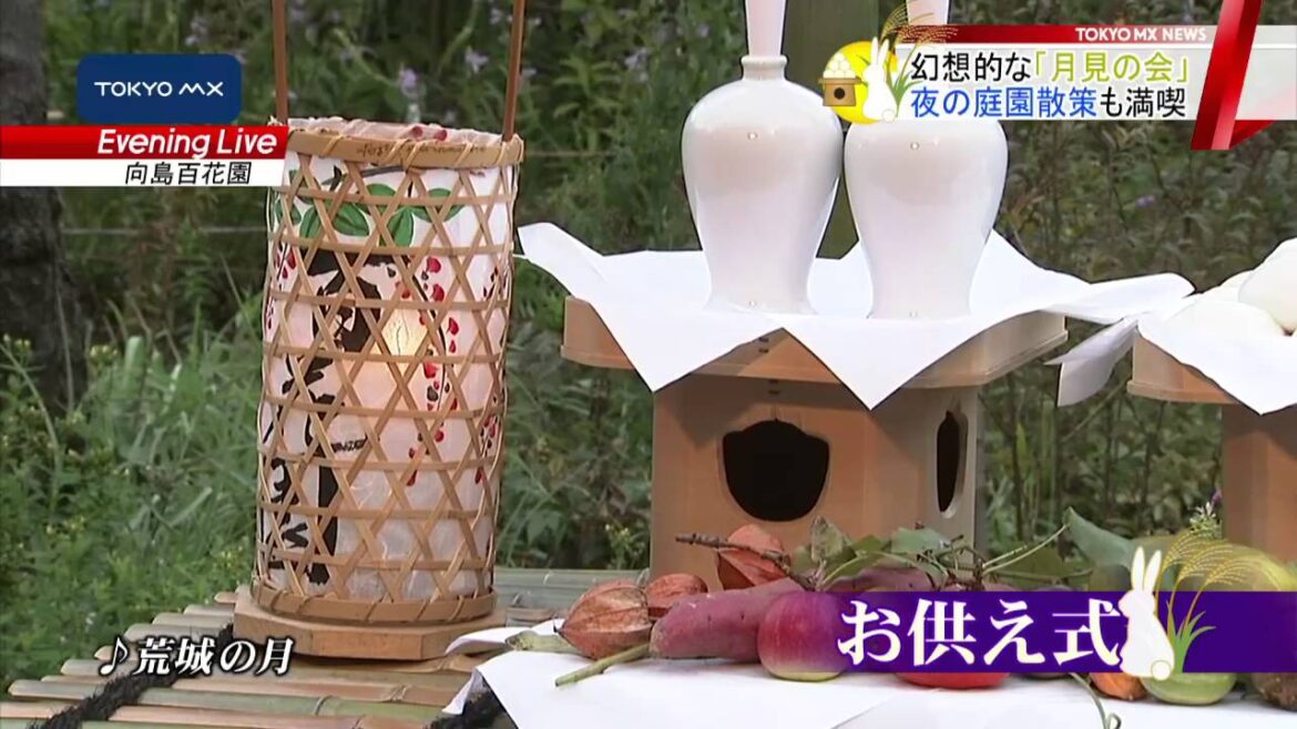 音楽と共に「中秋の名月」を