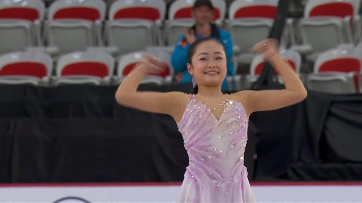 【世界Jr.フィギュアスケート選手権2023】優勝　島田麻央 女子FS　＜ノーカット＞