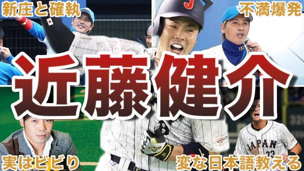【日本の天才打者】近藤健介の面白エピソード50連発
