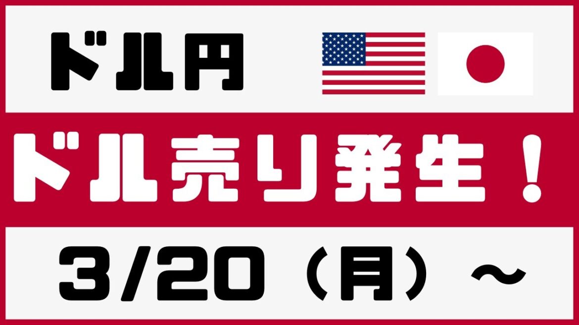 【FX ドル円】○○円まで下がる可能性大！？買うならここまで待て！