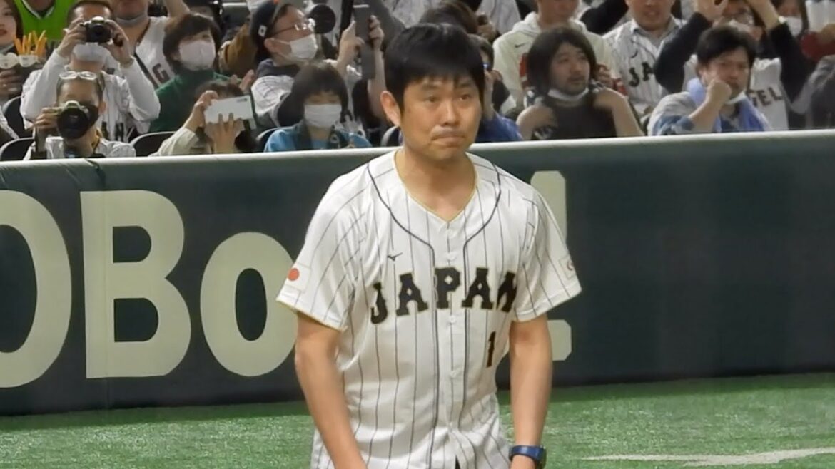 【WBC】始球式にサッカー森保一監督が登板！侍ジャパンvs中国　in東京ドーム　2023年3月9日