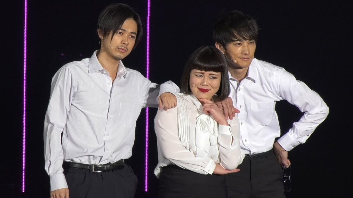 お笑い芸人・ブルゾンちえみが成田凌と町田啓太と"with B"に扮しTGCランウェイに登場！