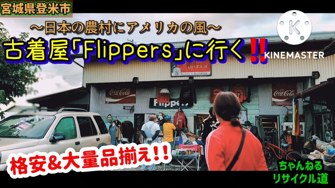古着屋『Flippers』に行く‼️【宮城県登米市】