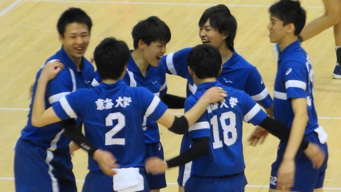 東海大学 vs 東レアローズ 3セット目 天皇杯2016
