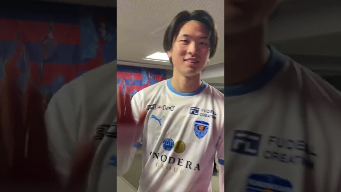 🔵🔴 #横浜FC 戦、試合前両チームの様子です!!🤝 #shorts #三田啓貴 #中村拓海