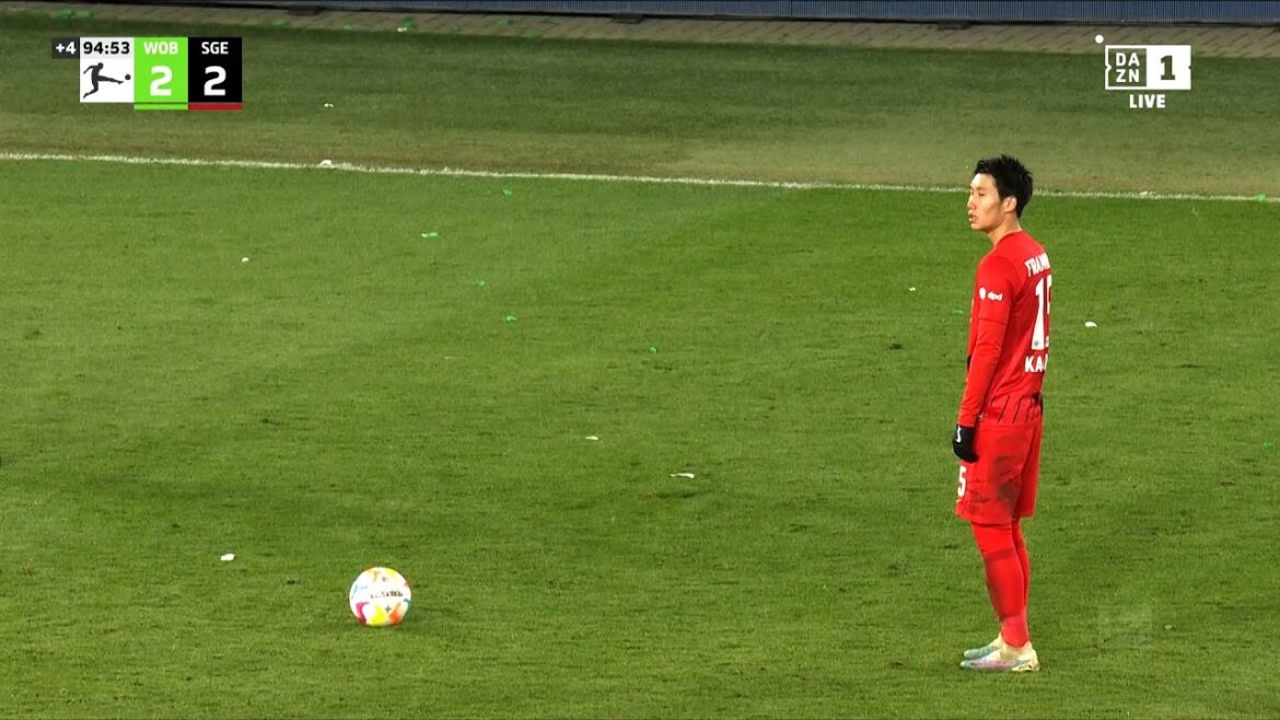 鎌田大地 vs ヴォルフスブルク (2023/03/05)