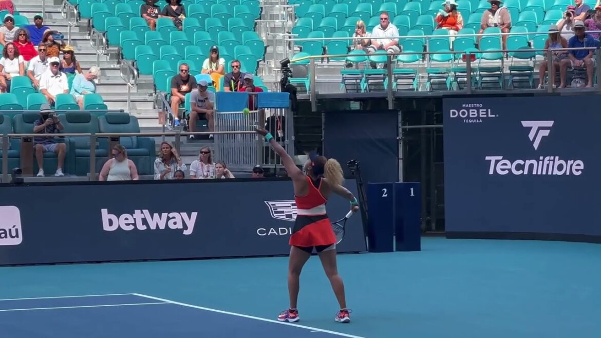 Naomi Osaka Serve Slow Motion [A2] / 大坂なおみのサーブ(スロー)