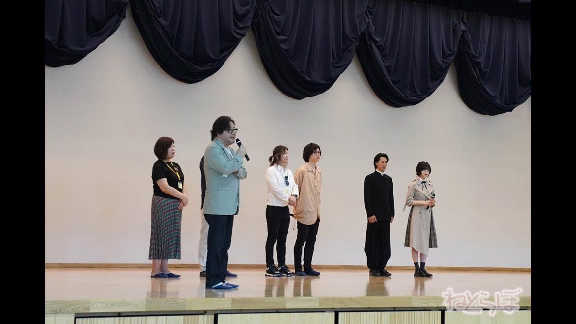 平手友梨奈さん・TAKAHIROさんあいさつ　「FUTABA 1 DAY SUMMER SCHOOL」開校式
