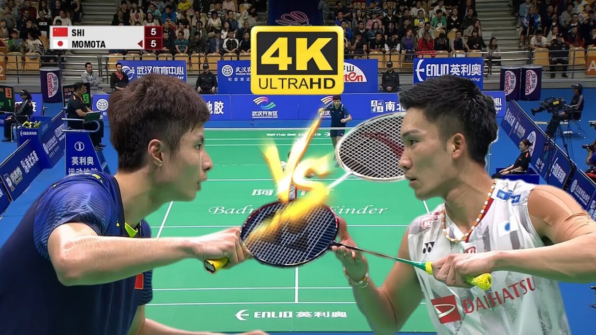 [4K50FPS] - MS - Shi Yu Qi vs Kento Momota - 2018 Badminton Asia Championships - Highlights