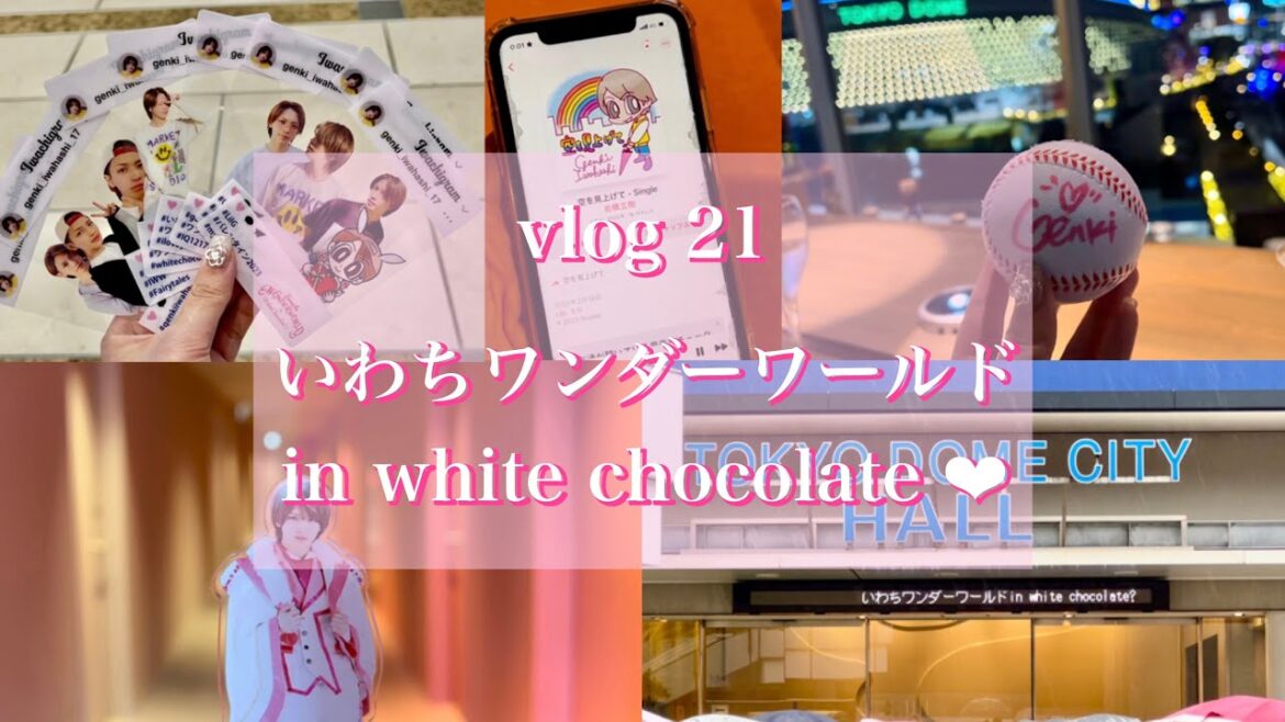 vlog 𓅿いわちワンダーワールドinWhiteChocolate/岩橋玄樹くんバレンタインイベ