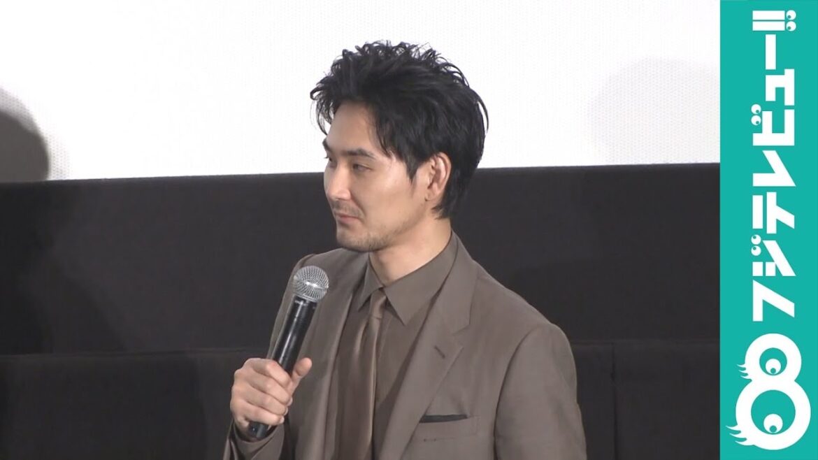 綾野剛「松田龍平はすごくチャーミング」映画「影裏」の完成披露試写会