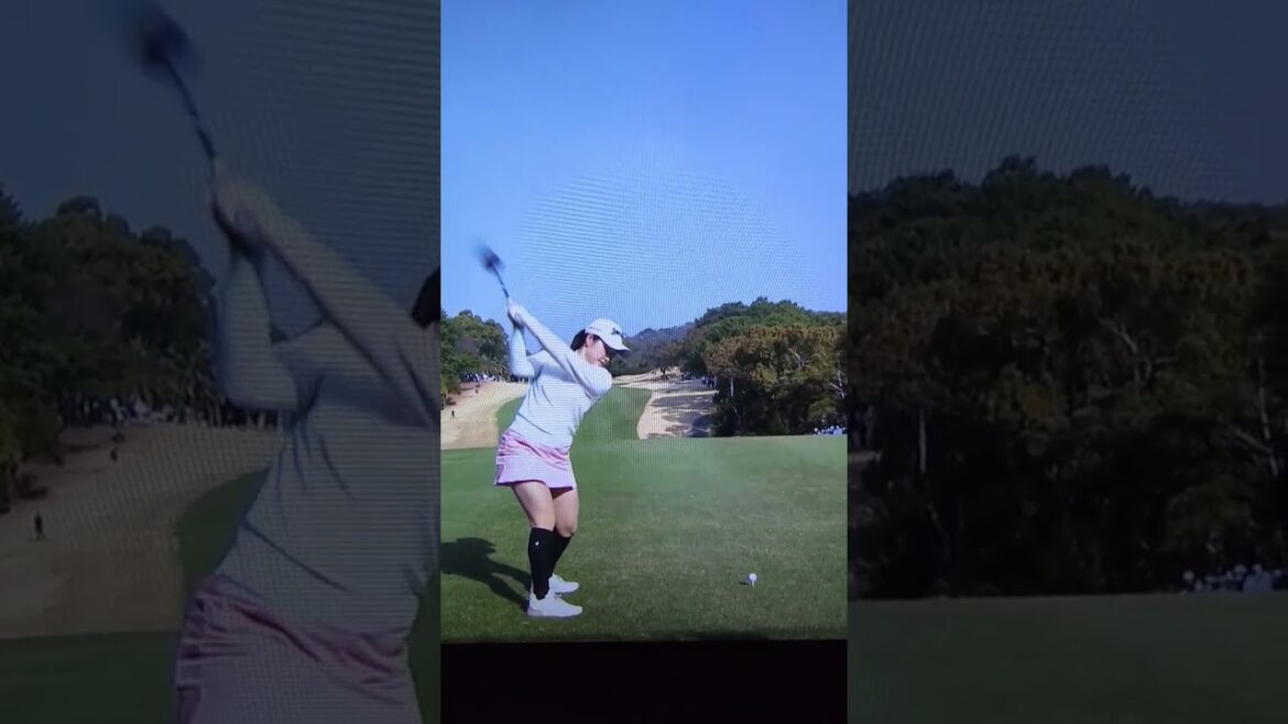 小祝さくら  #明治安田生命レディス 3日目 #shorts #ショート #小祝さくら