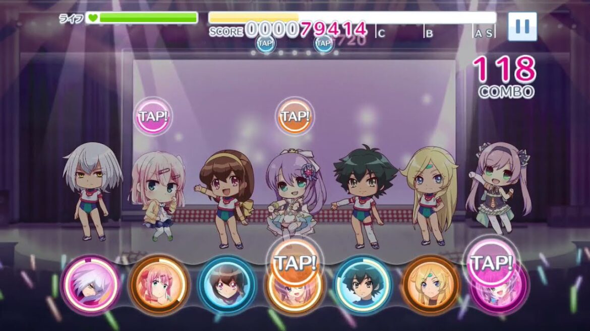 【リステップ】桜舞い散る夜に HARD フルコンボ(98%AP) （Re:ステージ！プリズムステップ／バトルアスリーテス大運動会 ReSTART! コラボ）