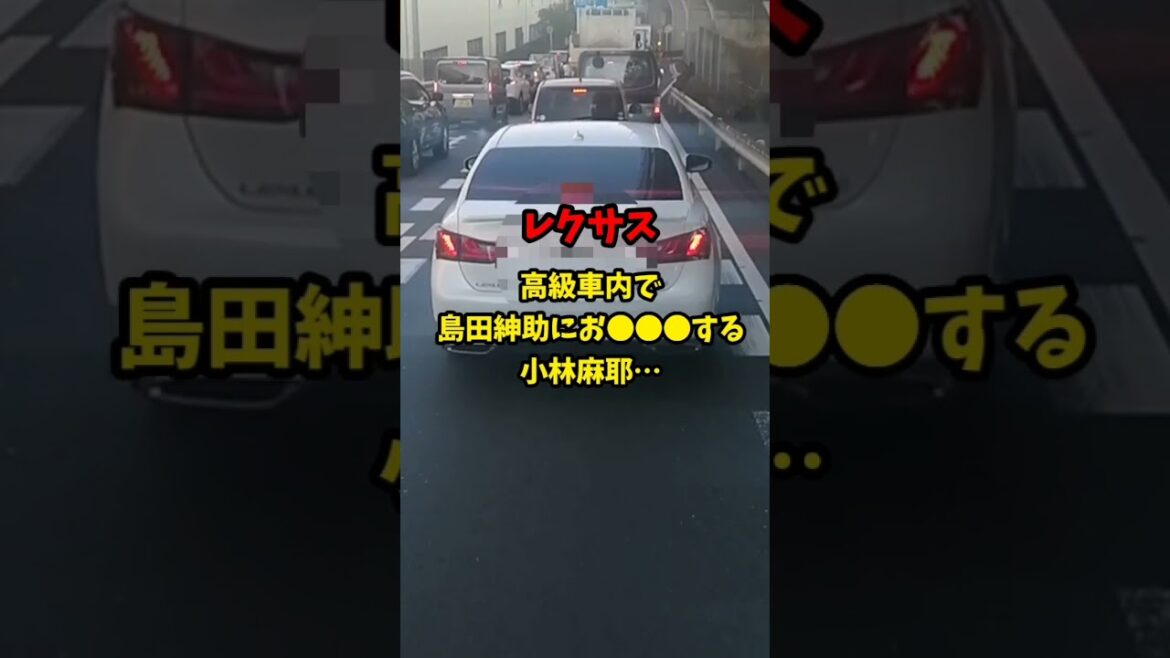 【あの人は今 】高級車内で島田紳助にお●●●する小林麻耶…