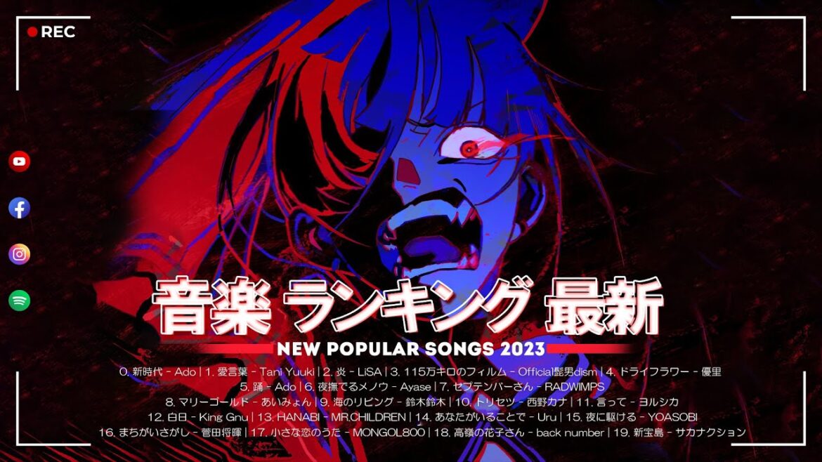 【2023年最新版】最近流行りの曲30選！10代が今一番聞いて🌸 新曲 2023 JPOP🌸音楽 最新曲 2023🌸菅田将暉、YOASOBI、優里 、King Gnu #10