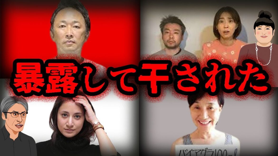 ガーシー議員除名！議員資格喪失！芸能人の裏の顔を暴露して干されてしまった人間の末路6選【ゆっくり解説】