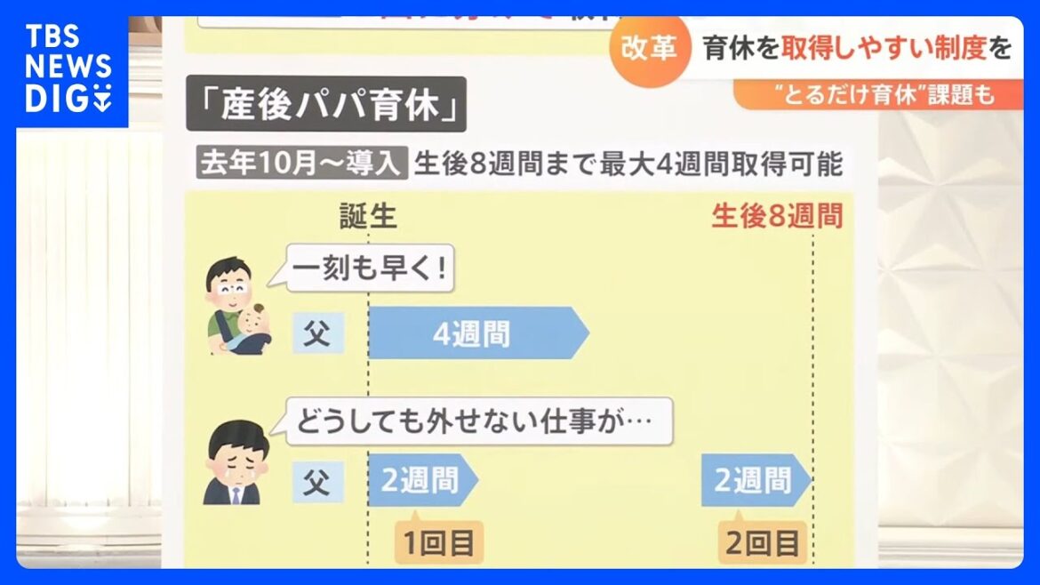 【育児休業】“手取り100％”可能に！「産後パパ育休」給付金引き上げ　理想は「育児とMBAが同じ」？【解説】｜TBS NEWS DIG