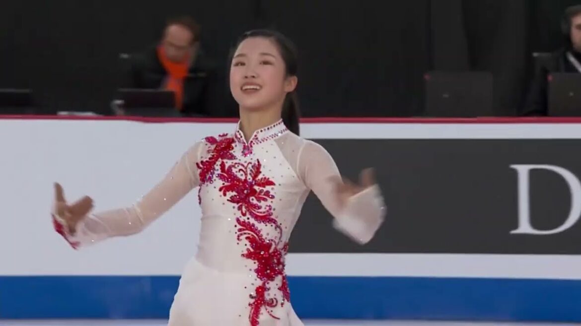 【世界Jr.フィギュアスケート選手権2023】3位　中井亜美 女子FS　＜ノーカット＞