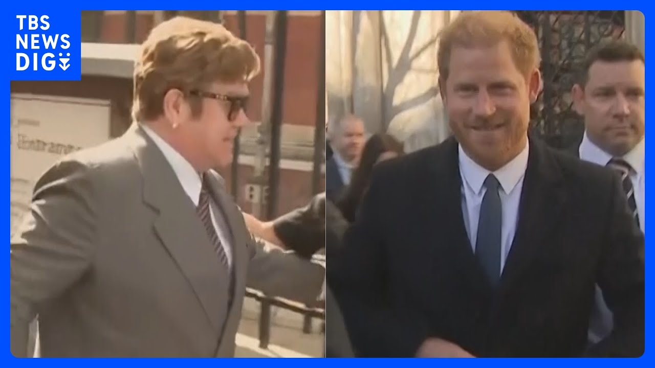 ヘンリー王子や歌手のエルトン・ジョンさん、プライバシー侵害めぐり英裁判所で公聴会に出席 ヘンリー王子の英訪問はエリザベス女王の国葬後初|TBS