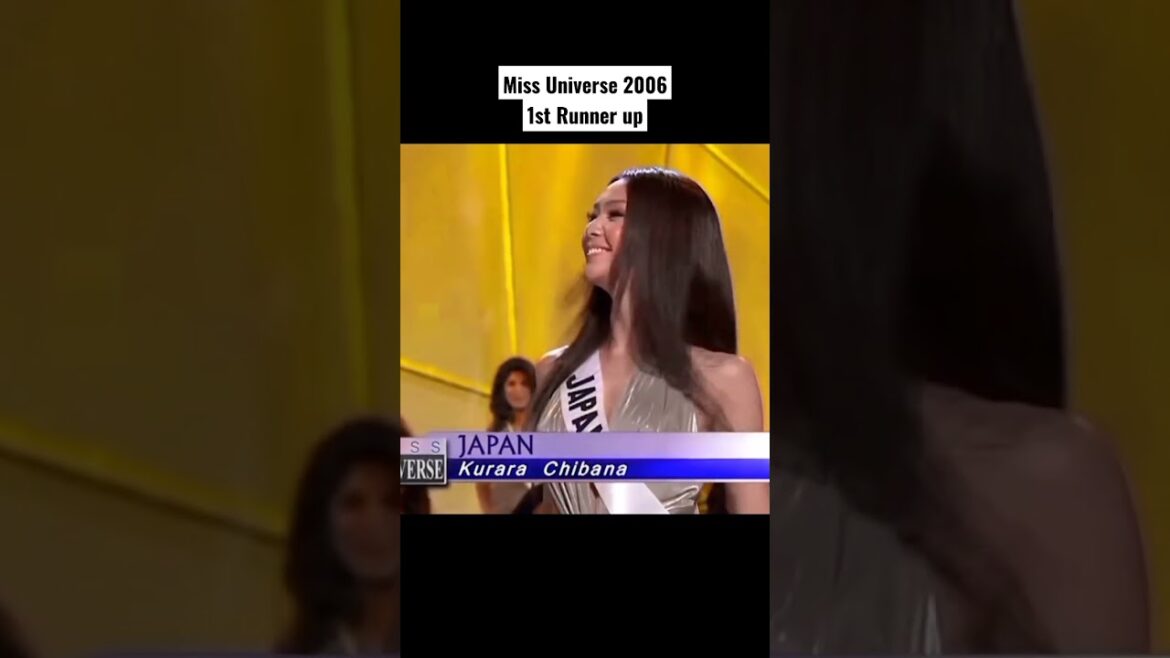 Miss Universe 2006- 1st Runner up- Kurara Chibana ๐ #missuniverse #kurarachibana #missuniversejapan Miss Universe 2006- 1st Runner up- Kurara Chibana ๐ #missuniverse #kurarachibana #missuniversejapan