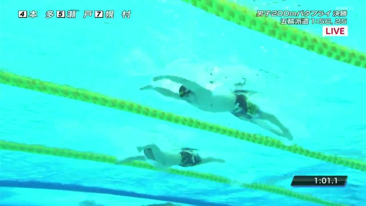 男子200Mバタフライ 2021