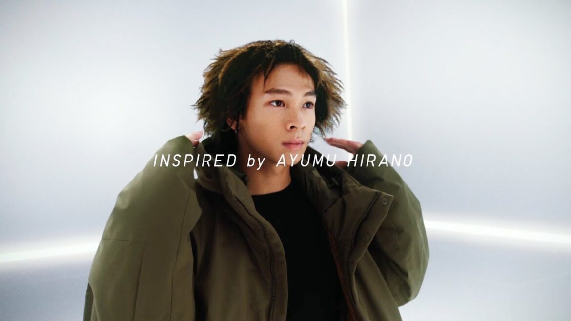 スノーボーダー平野歩夢のアウター着こなしコーデ！　ユニクロ『ハイブリッドダウンアウター』TVCM&メイキング映像