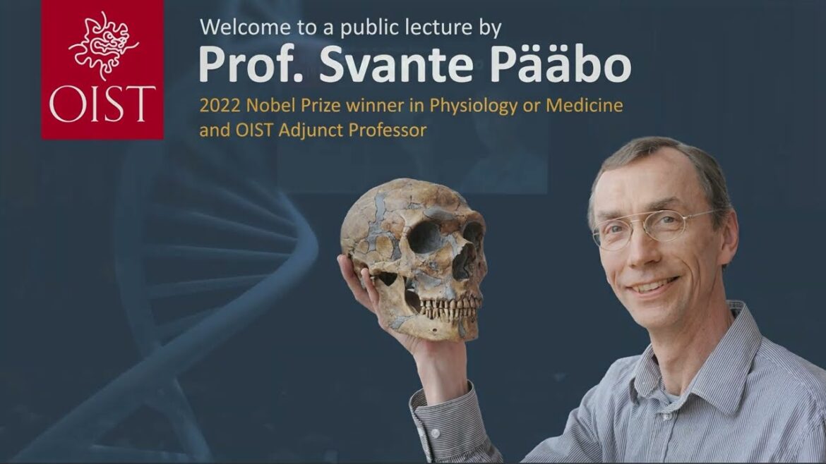 2022年ノーベル生理学・医学賞受賞 スバンテ・ペーボ教授講演会in東京大学