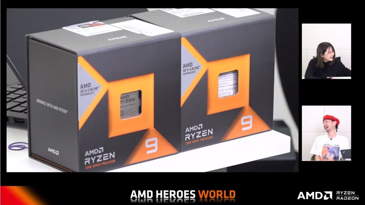 AMD HEROES WORLD #121 新たなゲームキング登場！Ryzen 7000X3D シリーズ の実力をチェック！
