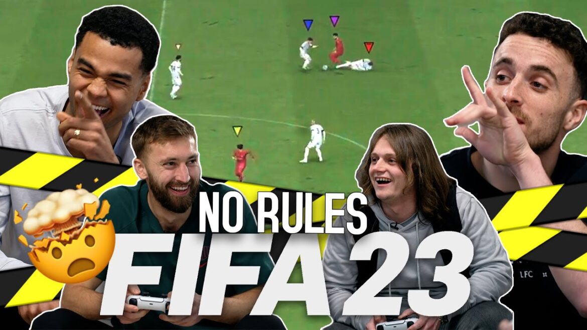 NO RULES!!! Diogo Jota & Jamie Webster vs Cody Gakpo & Nat Phillips | FIFA 23