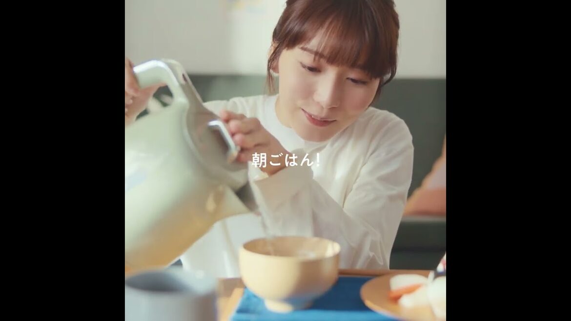 アマノフーズ CM 「#全力朝活の術」篇 15秒 松岡茉優
