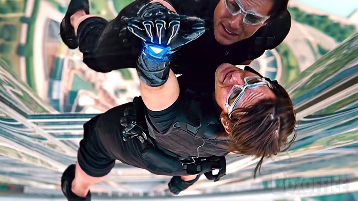 トム・クルーズ、世界一高いビルに登る | ミッション：インポッシブル　ゴースト・プロトコル | 映画シーン