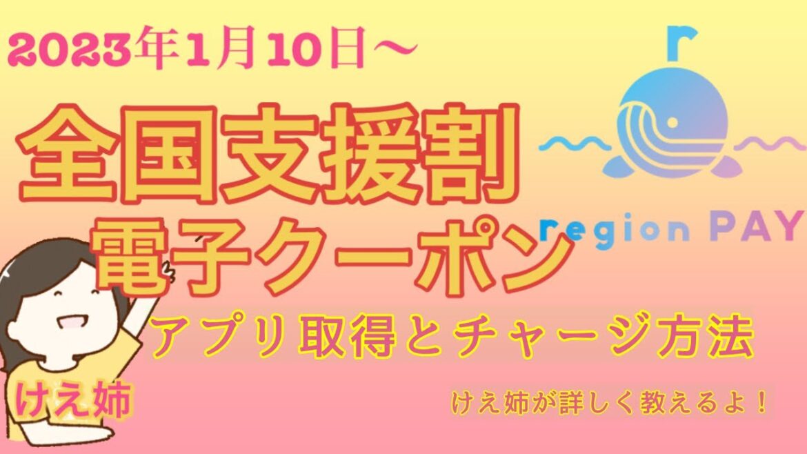 全国支援割電子クーポン取得方法カンタン優しい