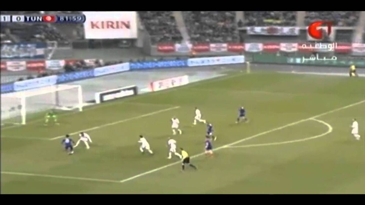 日本VSチュニジア 国際親善試合 Japan vs Tunisia Friendly Match  Goal Highlight 27,03,2015
