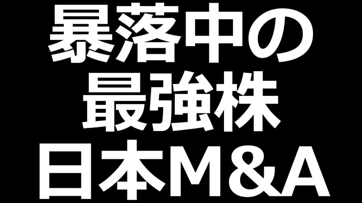 最強株ついに10万円まで下落。日本M&Aセンター決算説明資料見ていく。