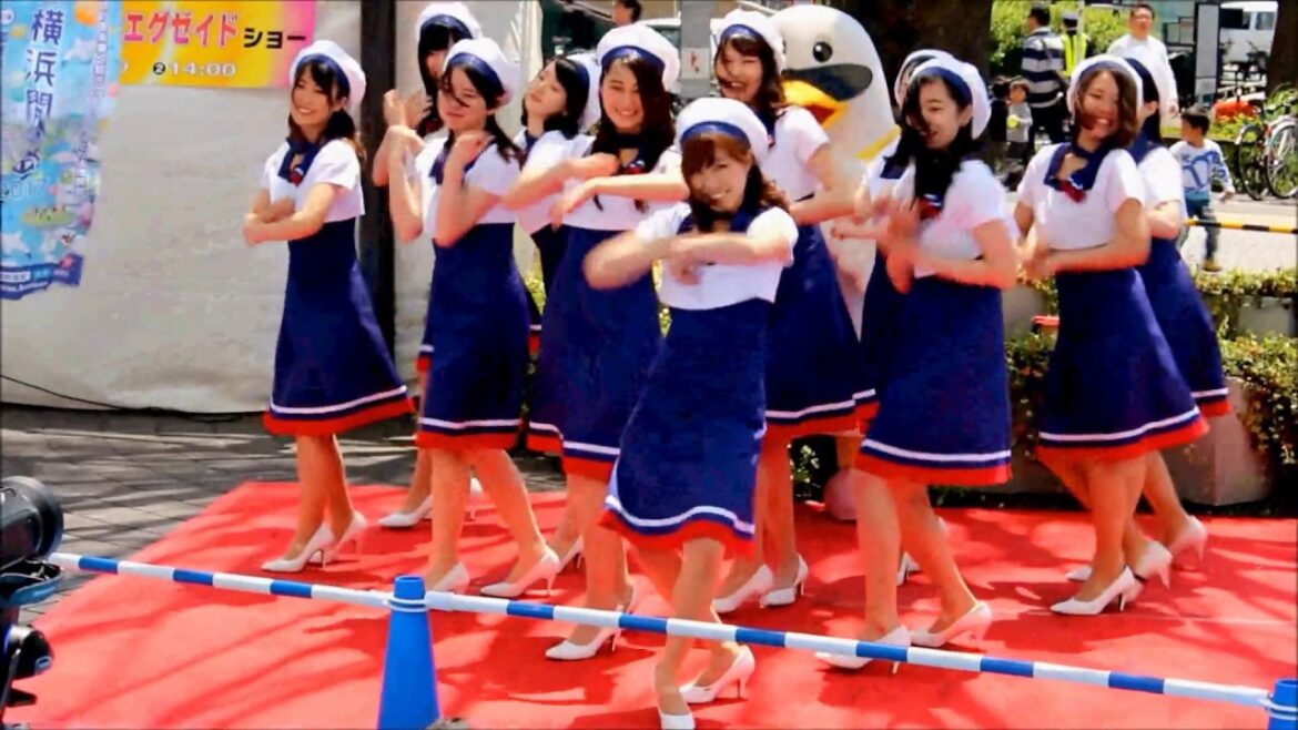 横浜開港祭親善大使 | 横浜市歌 ダンス フルver. HD