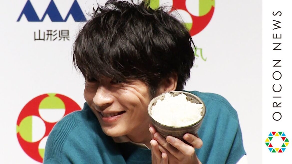 田中圭、焼き肉×ごはんに箸が止まらず懇願！「最後の1枚だけ！」　山形のお米『雪若丸』新CM発表会