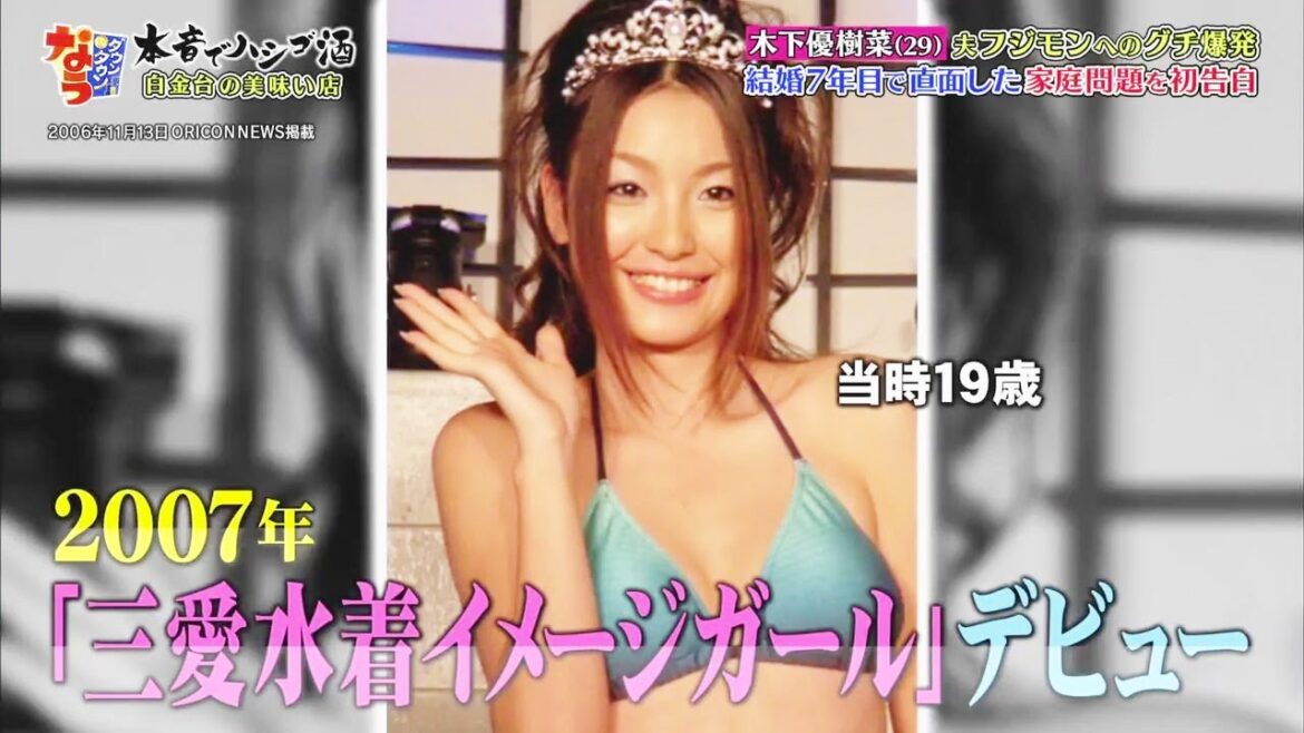 【ダウンタウンなう】木下優樹菜 (29) フジモンへのグチ爆発 結婚7年目で直面した?