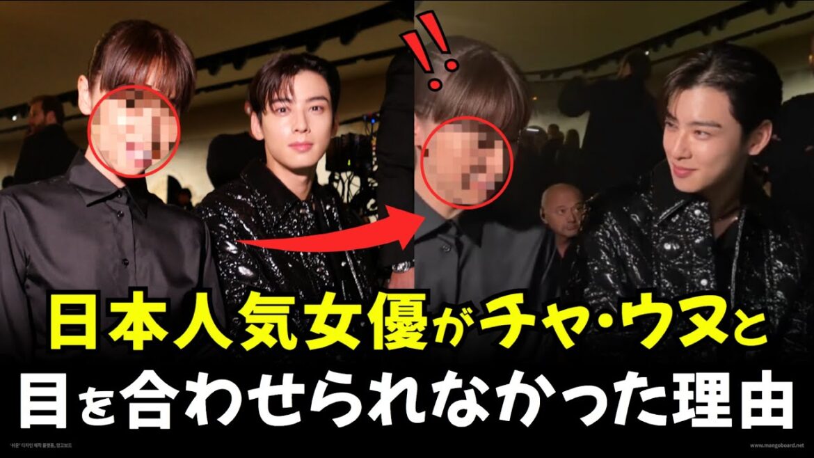 チャ·ウヌを初めて見た日本の人気女優がチャ·ウヌと目を合わせられなかった理由！CHAEUNWOO 【韓国俳優】