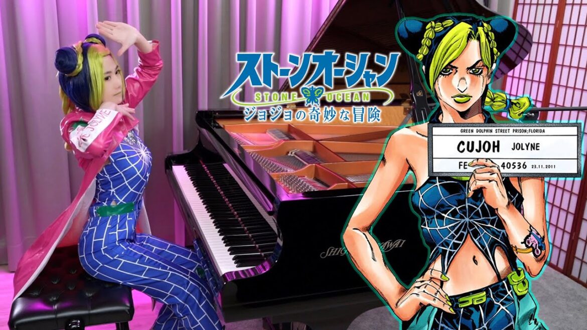 Jolyne's Theme BUT She played it by STAND！JoJo: Stone Ocean【Trailer Ver.】Ru's Piano