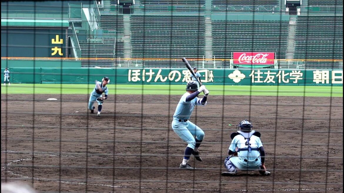 2018.3.19 高校野球 近江高校 北村恵吾君 ホームラン