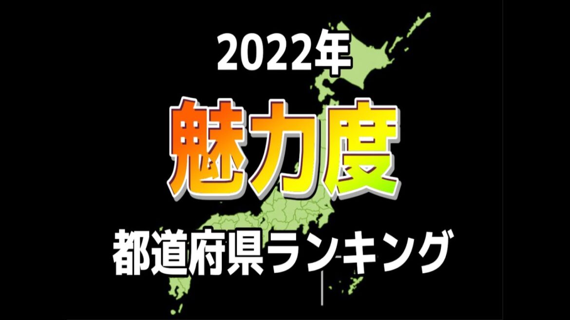 2022年 都道府県 魅力度ランキング