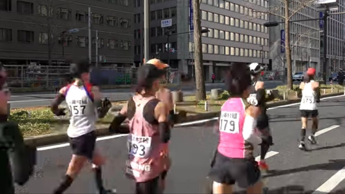 2023.1.29 大阪国際女子マラソン　御堂筋／高麗橋3  定点📹カメラ