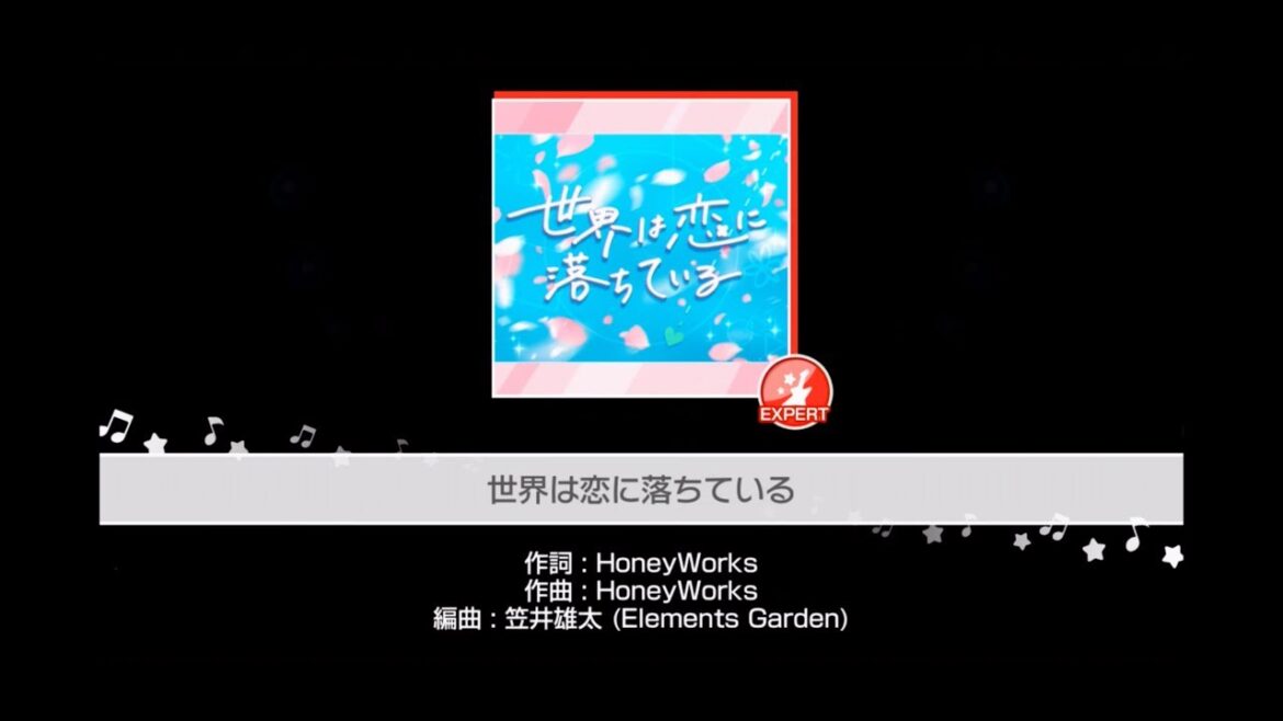 『世界は恋に落ちている』Pastel＊Palettes(難易度：EXPERT)【ガルパ プレイ動画】