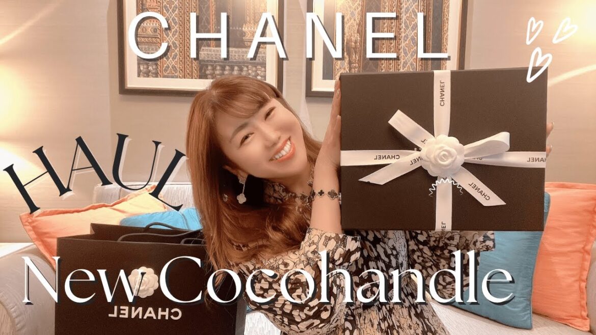 【シャネル・ココハンドル】激カワ💕希少なこの色もついにGET in バンコク🖤🤍chanel / coco handle【開封/購入品紹介】